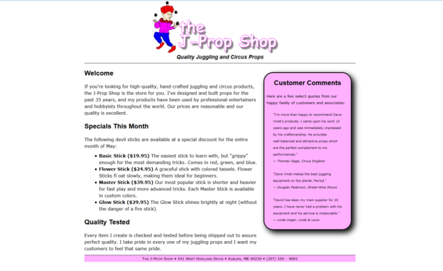 The JProp Shop
