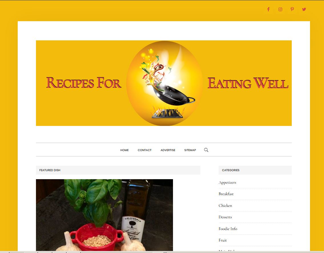 Recipes for Eating Well recipes for eating well